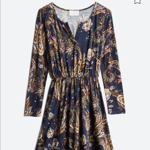 French Grey Lindsay Knit Dress